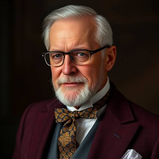 Portrait of Master Tailor Arthur Pendelton.