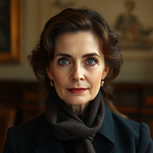 Portrait of Master Tailor Beatrice Holloway.